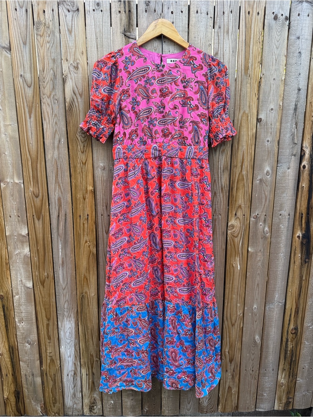 Boden smocked cuff maxi dress - Picture 4 of 12